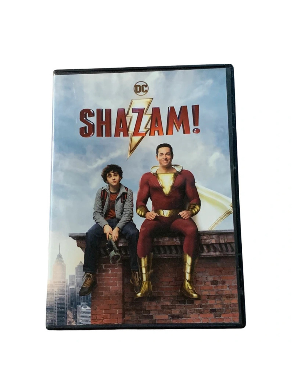 Shazam! (2019) DVD DC Superhero Action Movie Zachary Levi Asher Angel